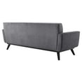 thumbnail image 4 of Modway Engage Performance Velvet Sofa in Gray, 4 of 8