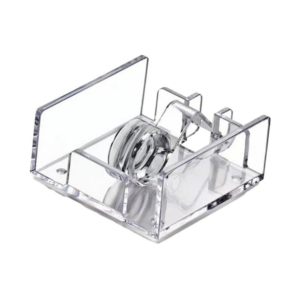 Servilletero dispensador de papel, organizador de notas transparente duradero, estante de pañuelos acrílico para Bar, cocina, cafetería, mesa de