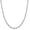 3mm Length 18 Inches, variant on Solid 925 Sterling Silver Italian 2mm, 3mm Diamond-Cut Braided Rope Chain Necklace for Men Women Made in Italy