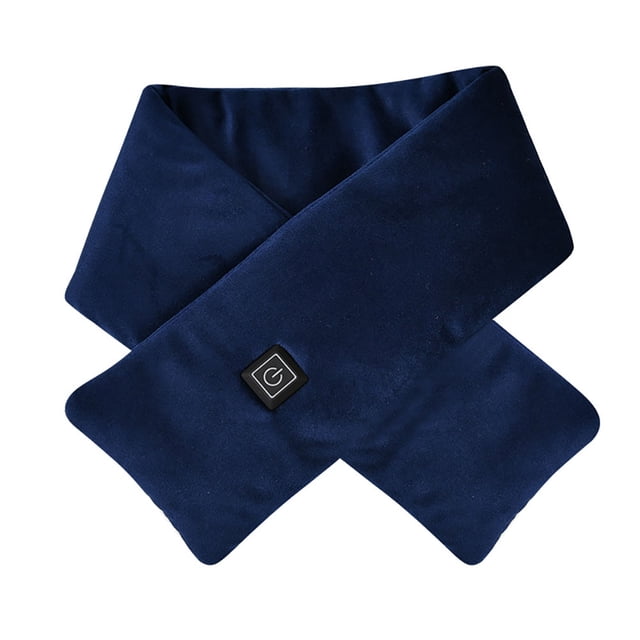 Calentador Cuello Con Calefacción Forro Polar Carga USB Lavable Eléctrico para Mujeres Y Hombres