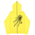 thumbnail image 1 of Sudaderas informales con telaraña Y2k oscura europea y americana para hombres y mujeres sudaderas con capucha pareja gótica Harajuku sudadera con cremallera de gran tamaño, 1 of 5