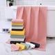 thumbnail image 4 of Zhuge Toalla de algodón puro tipo gofre, multiusos: ideal para baño, fitness, ducha, deportes, etc., ideal para diversas situaciones. 70 x 140 cm (verde)., 4 of 5