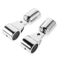 1 Set Of Bimini Top Cap Fittings Stainless Steel Mirror Polished Marine Hardware Eye End Boat Fittings For Boat Canopy Yacht Top Accessories