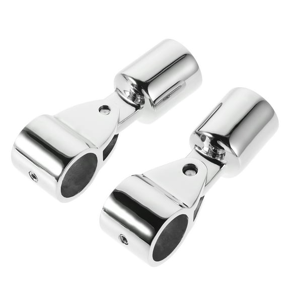 1 Set Of Bimini Top Cap Fittings Stainless Steel Mirror Polished Marine Hardware Eye End Boat Fittings For Boat Canopy Yacht Top Accessories