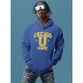thumbnail image 2 of Chicago U League Sports Style Hoodie Men -Image by Shutterstock, Male 5X-Large, 2 of 4