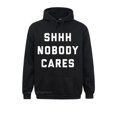 thumbnail image 2 of SHHH NOBODY CARES Camiseta Sudaderas Manga Larga Ocio 2021 Descuento Día de la Madre Joven Sudaderas con Capucha Estilo Chino Ropa Deportiva, 2 of 5