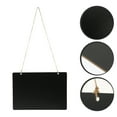 Tersarium Wall Hanging Chalkboard Sign Double Sided Memo Board Door