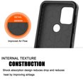 thumbnail image 5 of AggXpf for Moto G Stylus 5G 2021 Case, Heavy Duty Rugged Shockproof Phone Cover for Moto G Stylus 5G 2021, Full Body Protective Phone Case, Black, 5 of 7