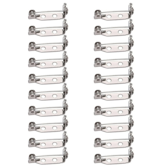 YIEMEEN 20xBrooch 20/25/32mm Lock Back Safety Badge Pins Jewelry Findings for DIY Crafts