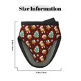 thumbnail image 3 of Pofeuu Christmas Gingerbread Print Thickened Mini Silicone Oven Mitts Heat Resistant, Rubber Oven Mitt Gloves, Finger Pinch Grips, Pot Holder, Silicone Potholder, 3 of 7