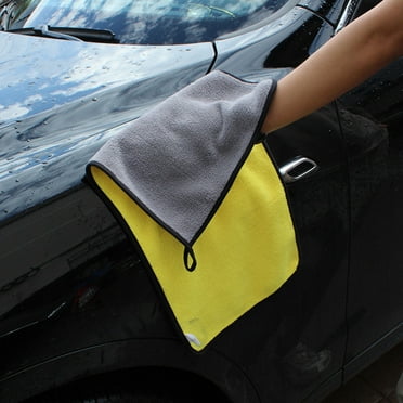 Deyared Car Cleaning Supplies Microfiber Towels for Cars Drying Super Absorbent Auto Detailing Plush Reusable Car Wash Towels Extra Large Ultra Soft, Lint-Free, Streak-Free, 11.8'' X 23.6''