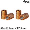 thumbnail image 1 of 4PCS Car Tire Valve Caps Knurled Tire Valve Caps Aluminum Tire Wheel Valve Caps For Automobiles Motorcycles Trucks Bikes, 1 of 5