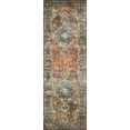 thumbnail image 4 of Loloi Skye Rust / Blue 7' x 9' Oval Area Rug, 4 of 8
