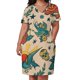 thumbnail image 2 of Vestido largo con bolsillo suelto para mujer traje con diseño de tatuaje Punk e ilustración, 2 of 6