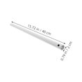 thumbnail image 2 of SOPOTUTU 2Pcs Drop Rod White Iron for High Ceilings Weight Bearing, 2 of 8