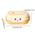 thumbnail image 3 of Cute Cute Lunch Box For Students To Eat Lunch Box Portable Girl Fruit Light Food Lunch Box, 3 of 4