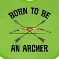 thumbnail image 4 of Inktastic Boys Archery Born to Be an Archer Boys or Girls Baby Bib, 4 of 4