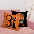 thumbnail image 3 of sruoe Halloween Pillow Case, Pumpkin Pillows Cover, Fall Pillow, Indoor Halloween Decor, Cute Ghost Spooky Halloween Throw Pillow Covers, Comfort Washable Horror Pillow Covers for Autumn, 3 of 4