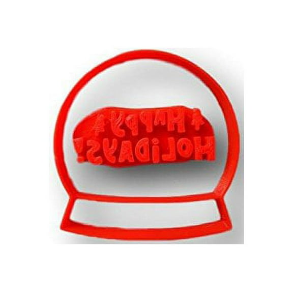 Christmas Snow Globe Cookie Cutter- Fast Shipping - Sharp Edges - Exceptional Quality