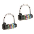 thumbnail image 1 of 2 Piezas de Candado Reiniciable CUTICAT de Metal Y Acero Chapado para El Gimnasio, 1 of 6