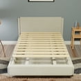 thumbnail image 2 of Continental Sleep, 1-Inch Extra Heavy Duty Horizontal Wooden Bunkie Board/ Bed Slats, Enhance Mattress Support, Queen, Beige, 2 of 6