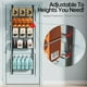 thumbnail image 2 of Organizador Delamu para puertas de despensa, ajustable, metal, 6 niveles, negro, 2 of 9