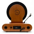 thumbnail image 2 of Fuse Vert Vertical Vinyl Record Player with Audio Technica Cartridge | Bluetooth, FM Radio, Alarm, 2 of 8