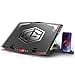 thumbnail image 3 of MeFee RGB Laptop Cooling Pad for 15.6-21 Inch Professional Gaming Laptop Cooler with 6 Quiet Fans and Button Control, Pure Metal Panel Portable Cooler, 3 of 4