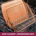 thumbnail image 3 of Gotham Steel Nonstick 12.5' x 9.5" Crisper Tray Piece Set, 3 of 9