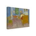 thumbnail image 3 of Trademark Fine Art Vincent Van Gogh Van Gogh's Bedroom at Arles Canvas Wall Art - 35x47, 3 of 5