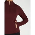 thumbnail image 3 of Avia Women's Quarter-Zip Performance Jacket, Sizes XS-XXXL, 3 of 4
