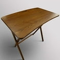 thumbnail image 5 of American Trails Arizona Solid American Red Oak Folding Table, Warm Brown (New), 5 of 5