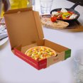 thumbnail image 2 of SHISUYAN 10pcs Food grade Paper Pizza Storage Box for 8in Pizza Takeaway, 2 of 9