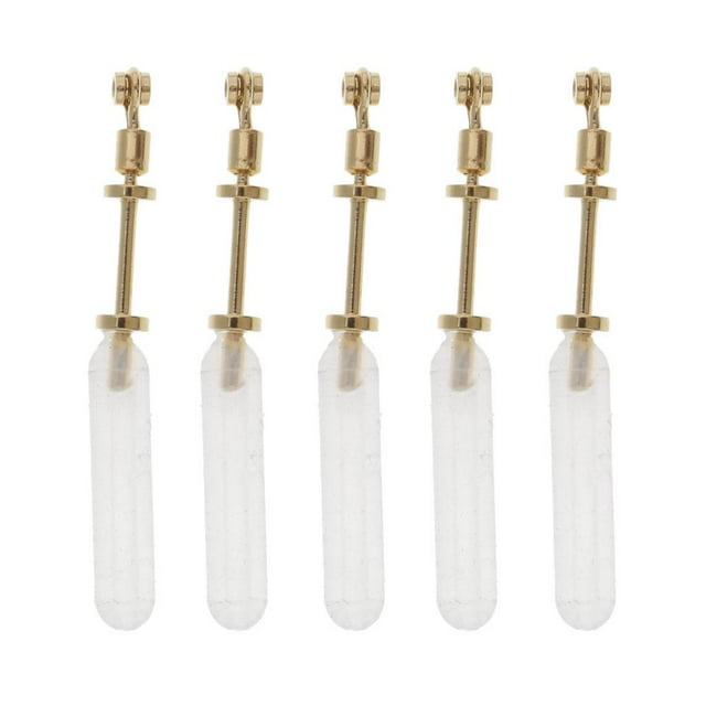 5 uds cabeza de cobre flotador de pesca comer boya Vertical accesorios de pesca de Cola Asiento del flotador de la pesca