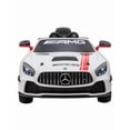 thumbnail image 2 of PINGÜE® Montable Eléctrico Niños Mercedes Benz®  AMG GT4 Licencia Oficial | Control Remoto 2.4 GHz | Batería 12V 7AH |8 Km/h | 2 Motores 540 | Luces LED, Música, Radio |  WHITE, 2 of 8