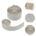 thumbnail image 3 of 2 Rolls Diy Rhinestone Ribbons Clothes Rhinestone Rollers Self-adhesive Rhinestone Tapes, 3 of 9