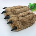thumbnail image 3 of Zapatillas de felpa con patas de animales para mujer, zapatos de casa cálidos en el talón informales antideslizantes encantadores para dormi jinwen Pantuflas de felpa, 3 of 8