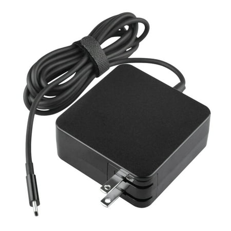 PKPOWER 65W USB-C Charger Ac Adapter for HP Pavilion x2 12-B017CA 12-B020NR 12-B096MS Power