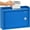 Blue, variant on Adir Suggestion Box with Slot and Lock - Drop Box with Lock, Cash Dropbox - 9.8x7.5x3.4 In. Metal Deposit Box in Black