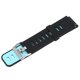 thumbnail image 4 of Correa de reloj deportiva universal de silicona de 22 mm para Huawei Watch 3 para Watch 2 para Watch GTBlack Blue, 4 of 5