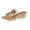 X2 Gold, variant on Women's Jelly Sandals Slingback Bling Beach 80s 90s Retro Flat Shoes
