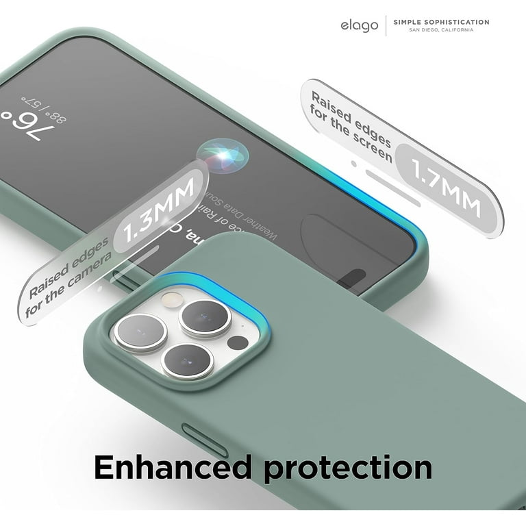 Tempered Glass + Screen Protector for iPhone 15 - elago
