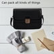 thumbnail image 3 of Bolso bandolera pequeño para mujer, bolso para teléfono móvil, tarjetero, billetera, monedero y bolsos de mano, negro:;:;, 3 of 5