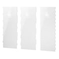 thumbnail image 5 of Lacupella 12 inch Cake Acrylic Buttercream Two Tone Stripe Contour Comb Set of 3 Double Sided for 6 Patterns - SET C, 5 of 8