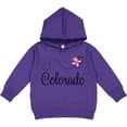 thumbnail image 2 of Inktastic Butterfly Colorado Toddler Hoodie, 2 of 4