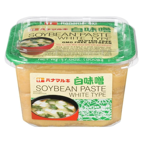 Pâte de soja de type blanc Hanamaruki 6/500g