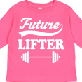 thumbnail image 4 of Inktastic Future Lifter Weightlifting Boys Long Sleeve Toddler T-Shirt, 4 of 5