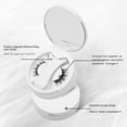 thumbnail image 3 of Magnetic false eyelashes, reusable dual magnetic false eyelashes with applicator, natural appearance, suitable for women's makeup, 3 of 15