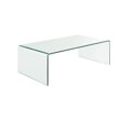 thumbnail image 4 of Heavenly Collection Glass Small Coffee Table in Clear, Clear Glass Small Coffee Table, Un-tempered Glass Small Coffee Table, Bent Glass Small Coffee Table, Waterfall Coffee Table, Glass Small Coffee T, 4 of 9