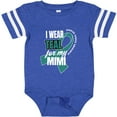 thumbnail image 3 of Inktastic I Wear Teal for My Mimi Ovarian Cancer Awareness Boys or Girls Baby Bodysuit, 3 of 5